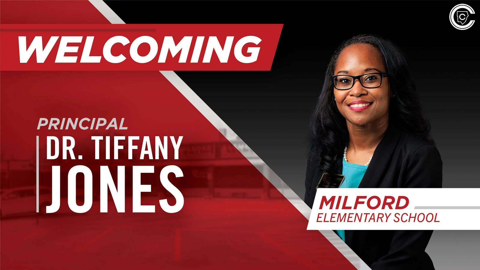 Dr. Tiffany Jones is the new principal of Milford Elementary School.